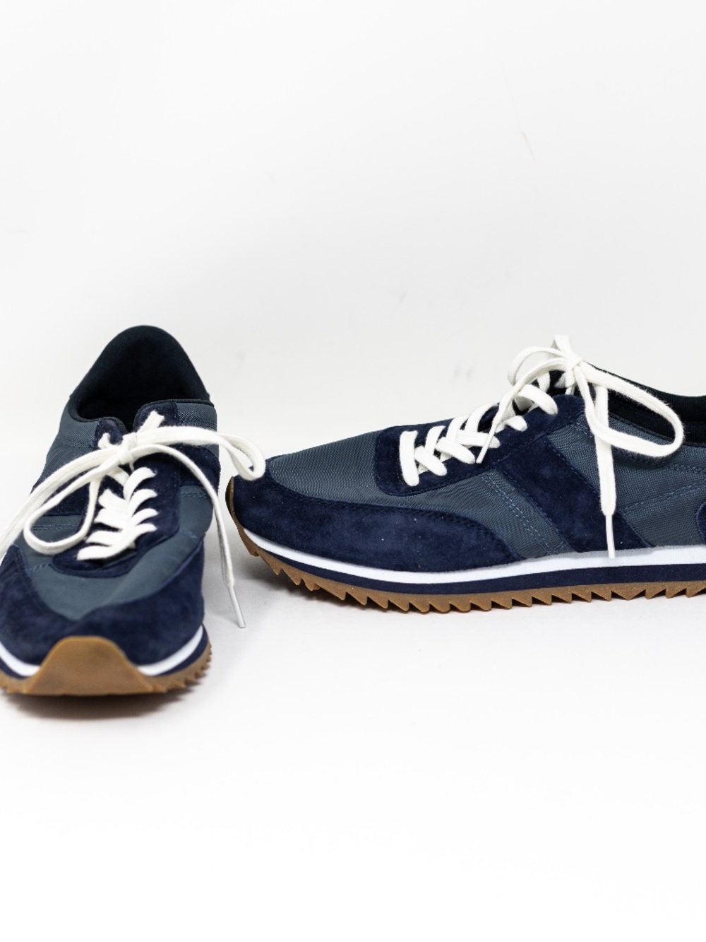 NEW J. Crew Women's Genuine Suede Mesh Lace Up Low Top Trainers Sneakers Shoes 8